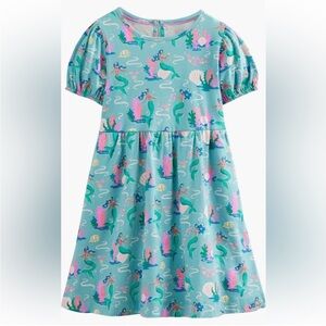 Mini Boden Colorful Mermaid Print Dress
